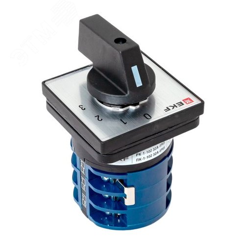 Переключатель кулачковый ПК-1-102 32А 2P 0-1-2-3 IP65 EKF - фото 7