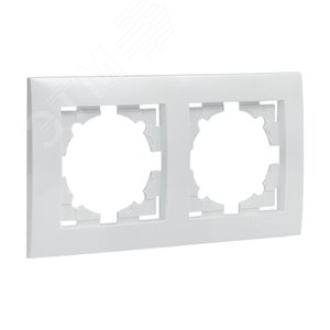 Изображение товара Валенсия рамка 2-местная белая (шт)