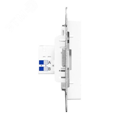 Эпика Механизм розетки RJ45 (cat5) белый EKF - фото 3