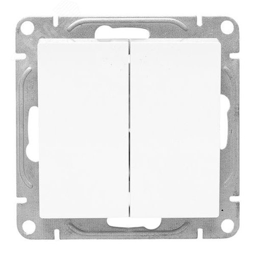 Эпика Механизм выключателя 2кл. перекрестный белый EKF - фото 2