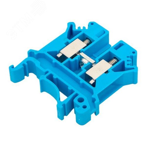 Клемма проходная винтовая UT 6 мм2 синяя EKF - фото 9