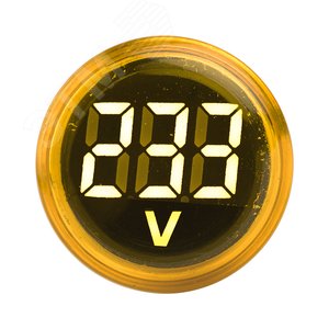 Индикатор значения напряжения желтый ED16-22VD PROxima ed16-22vd-y EKF - 2