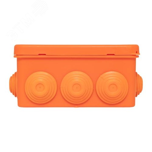 Коробка огнестойкая E45 100х100х50мм с клеммниками 7 полюсов 0,5-10мм2 IP55 HF EKF - фото 5