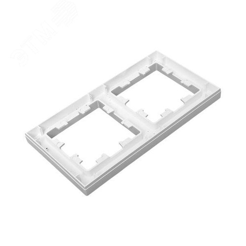 Эпика Рамка 2-местная алюминий пластик EKF - фото 7