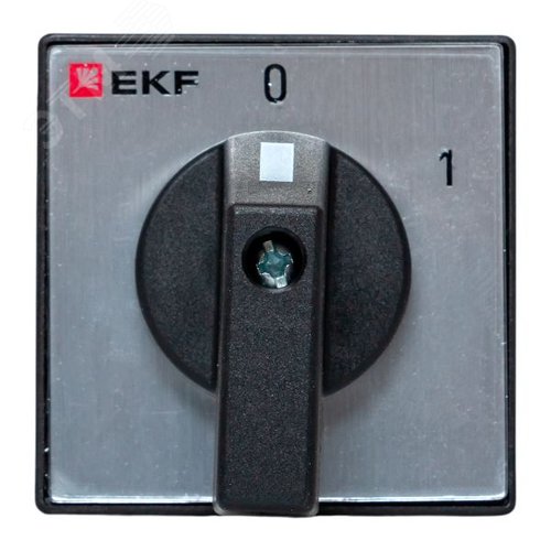 Переключатель кулачковый ПК-1-13 10А 3P 0-1 IP65 EKF - фото 2