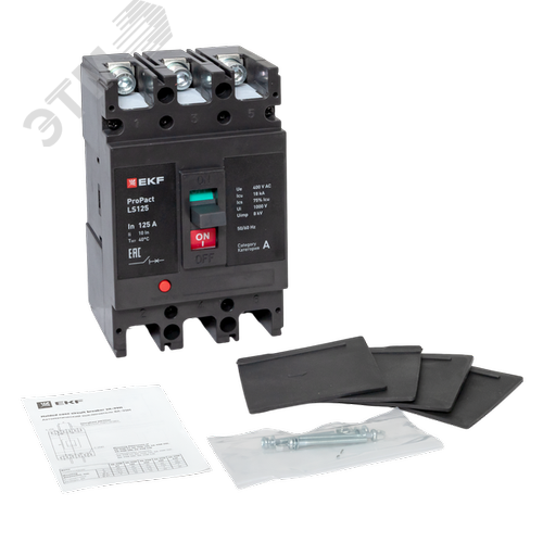 LS125 18кА 3P 125А ProPact EKF - фото 10