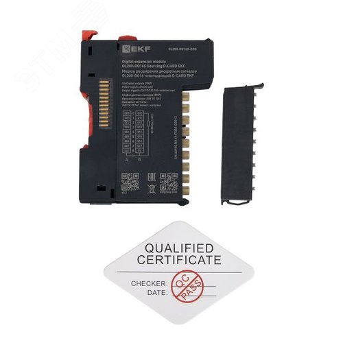 Модуль расширения дискретных сигналов GL200-DO16 токоподающий D-CARD - фото 13