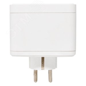 Тройник Куб 2 гнезда 2USB 2,4А+Type C + Ночник - фото 3