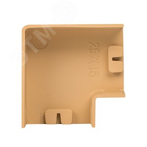 Поворот 90 градусов (25х16) (4 шт) Plast под светлое дерево - фото 2