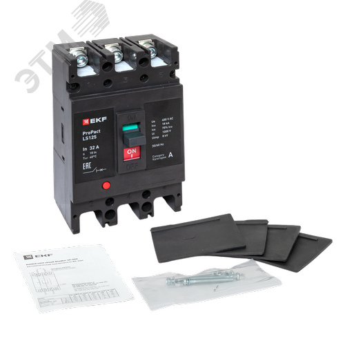LS125 18кА 3P 32А ProPact EKF - фото 10