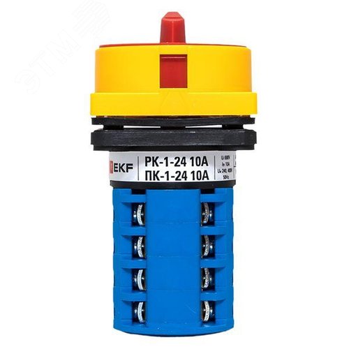 Переключатель кулачковый ПК-1-24 10А 4P (1-0-2) IP65 - фото 7