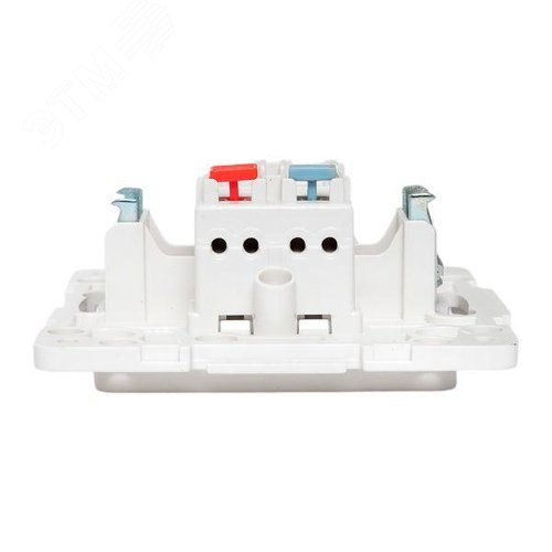 Механизм кнопки нажимной 10А белый Стокгольм EKF - фото 6