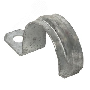 Скоба металлическая однолапковая для монтажного пистолета d31-32мм. - фото 2