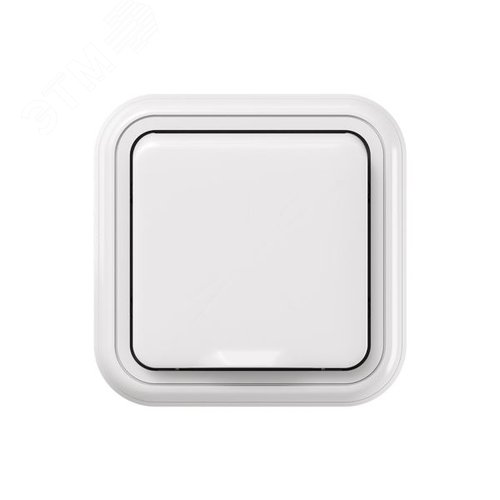 Розетка, одноместная, СП, винтовые клеммы белый, Бронто EKF - фото 2