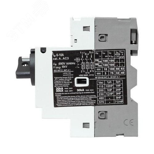 Автомат пуска двигателя GV2P 6,3-10А - фото 6