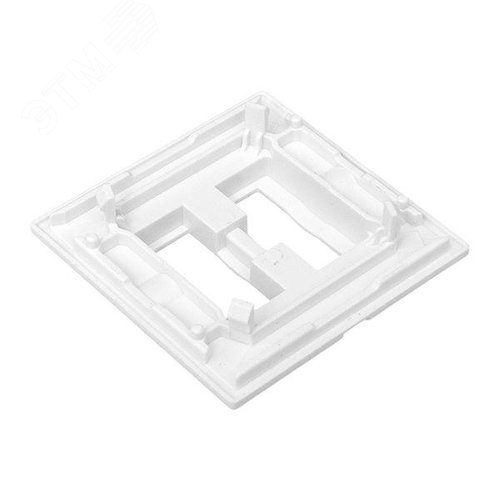 Эпика Пластина переходная для 1 или 2х клавишного выключателя IP44 белый EKF - фото 7