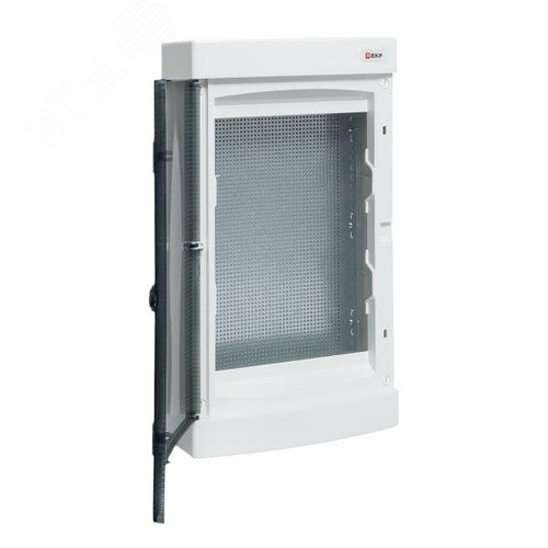 Щит слаботочный навесной Unix прозрачная дверь 3 габарит IP41 EKF PROxima - фото 4