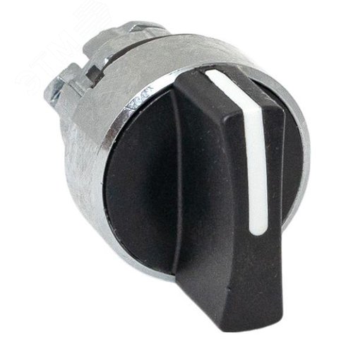 Исполнительный механизм переключателя SA4 на 2 положения возвратный без фиксации, без подсветки с короткой ручкой ой IP65 - фото 1