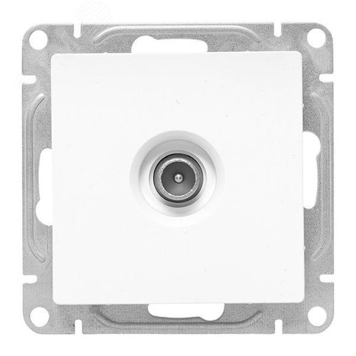 Эпика Механизм розетки TV оконечная белый EKF - фото 2