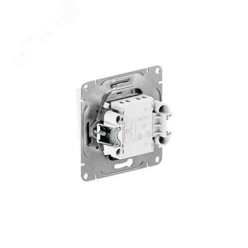 Эпика Механизм выключателя 1кл. кнопочный белый EKF - фото 4