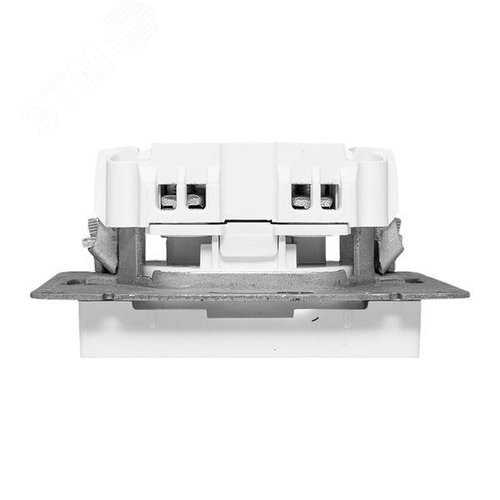 Эпика Механизм розетки 16А без заземления со шторками белый EKF - фото 7