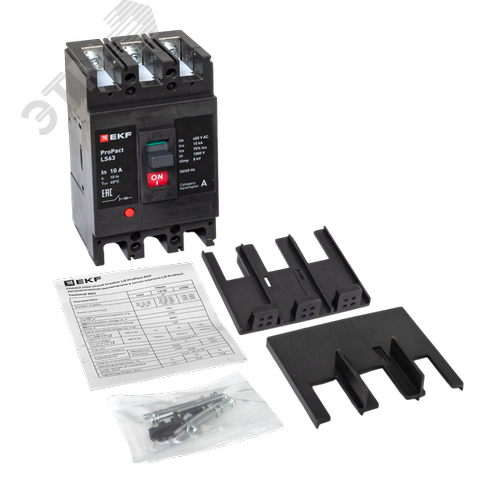 LS63 15кА 3P 10А ProPact EKF - фото 10