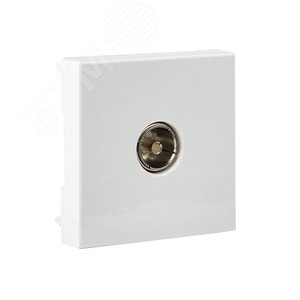 Розетка ТВ (ширина 2 модуля) - фото 1