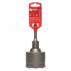 Коронка буровая по бетону с оснасткой TCT-72 М22 SDS-plus Master - фото 1