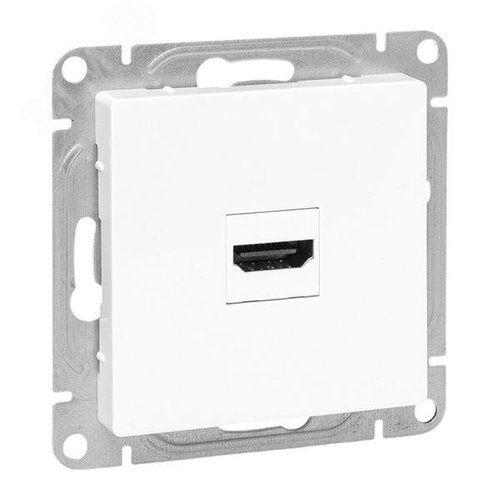 Эпика Механизм розетки HDMI белый EKF - фото 1