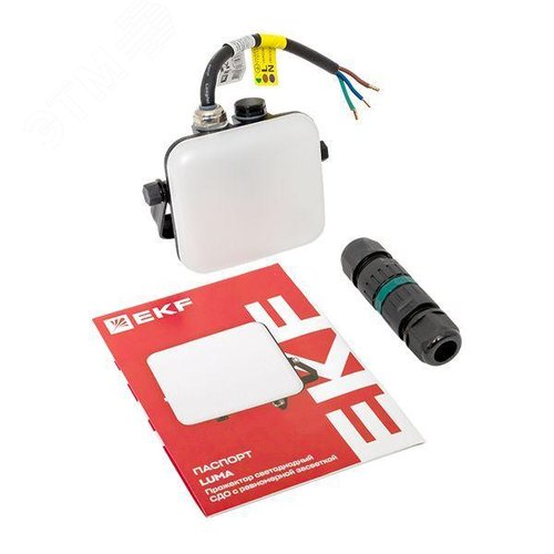 Прожектор светодиодный СДО-4001 10 Вт 4000К IP65 с равномерной засветкой LUMA - фото 7