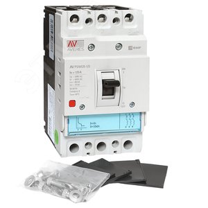 Выключатель автоматический AV POWER-1/3 125А 80kA TR AVERES - фото 4