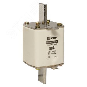 Изображение товара Вставка плавкая ППН-37 400/80А габарит 2 PROxima (шт)