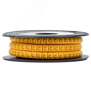 Маркер кабельный 2.5кв.мм C (1000ед) (ЕС-1) - фото 2