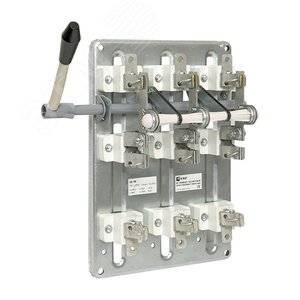 Разъединитель-предохранитель РПБ-1 100А левый привод, без ПН Basic - фото 1