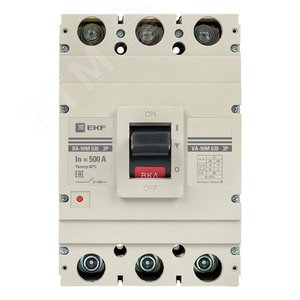 Выключатель автоматический 99М 630/500А 3 фазы 50кА - фото 3