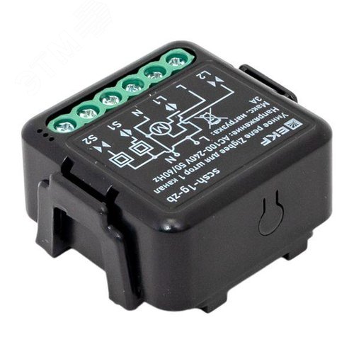 Умное реле для штор в подрозетник 1-канальное Zigbee EKF Connect Select - фото 9