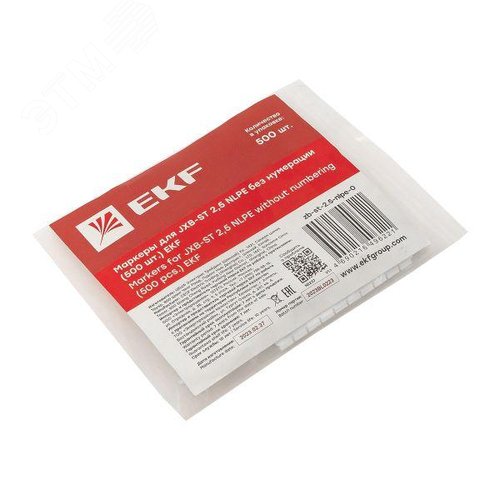 Маркеры для ST/Push-in 2,5 без нумерации для крепления сбоку (500 шт.) EKF - фото 3