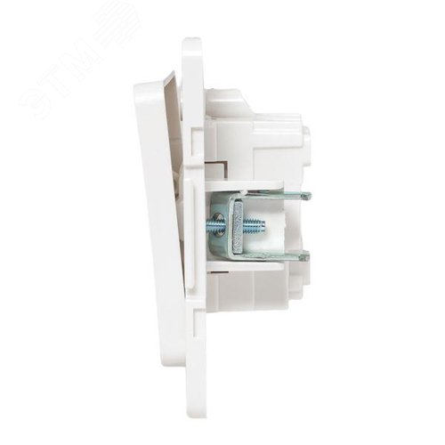 Стокгольм Механизм Выключателя 1-кл. проходного 10А в/к белый - фото 5