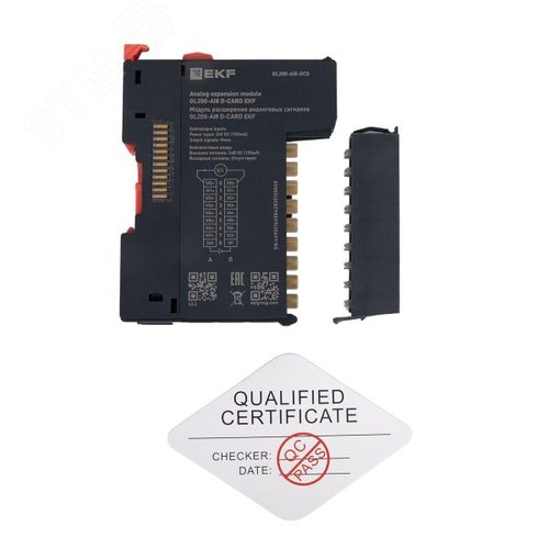 Модуль расширения аналоговых сигналов GL200-AI8 D-CARD - фото 13