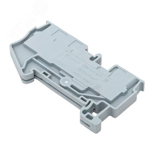 Клемма Push-in 4 мм2 3 вывода серая EKF - фото 7