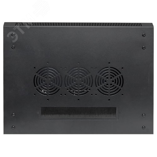 Шкаф настенный 19' TERACOM PRO 12U 600х450 мм дверь стеклянная с замком-ручкой чёрный - фото 13