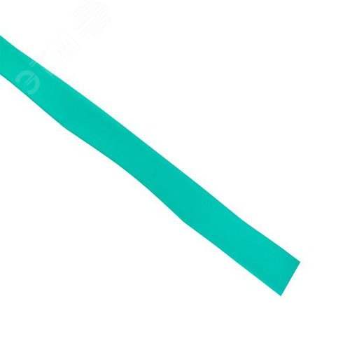 Трубка термоусаживаемая ТУТ нг 16/8 зелёная рулон PROxima - фото 5