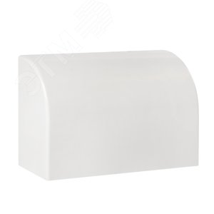 Заглушка (100х40) (2 шт) Plast Белый - фото 1