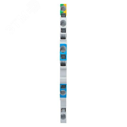 Клемма пружинная трёхуровневая N/L/PE ST 2.5 мм2 5 выводов EKF - фото 7