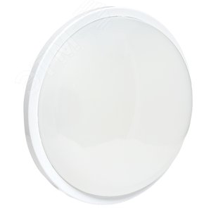 Светильник светодиодный ЖКХ круг ДПО-2900 с микроволновым датчиком движения 25Вт 4000K IP65 PROxima - фото 1