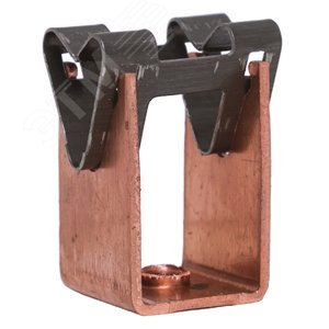 Держатель токоотвода металлический 35 мм, L 20 мм, Ni/Сu PROxima - фото 1