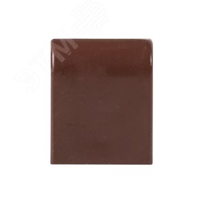 Заглушка (20х10) (4 шт) Plast под темное дерево - фото 2