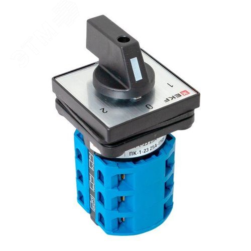 Переключатель кулачковый ПК-1-23 25А 3P 1-0-2 IP65 - фото 7