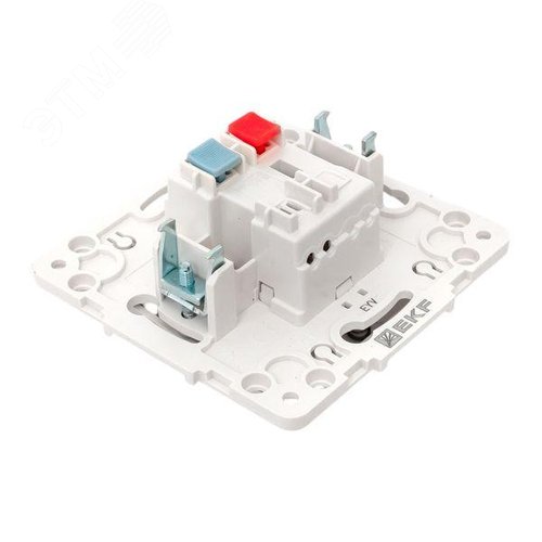 Механизм кнопки нажимной 10А белый Стокгольм EKF - фото 8
