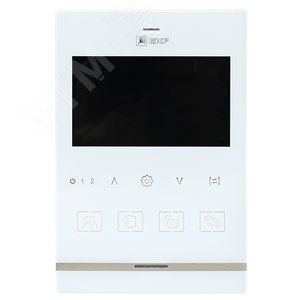 Видеодомофон IPV-01 бел. 4'' TFT 4пр. 2 канала IP20 - фото 3